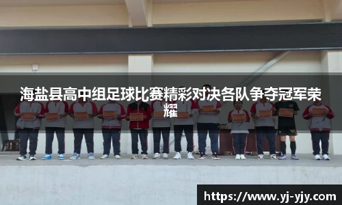 海盐县高中组足球比赛精彩对决各队争夺冠军荣耀